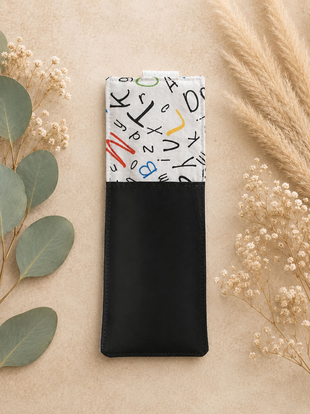 Dual Side Pen/Glasses Case for Lanyard