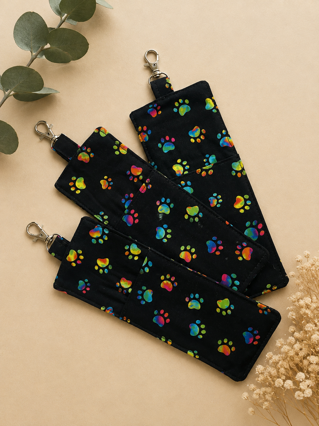 Dual Side Pen/Glasses Case for Lanyard