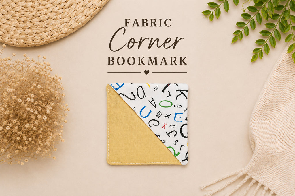 Handmade Fabric Bookmark