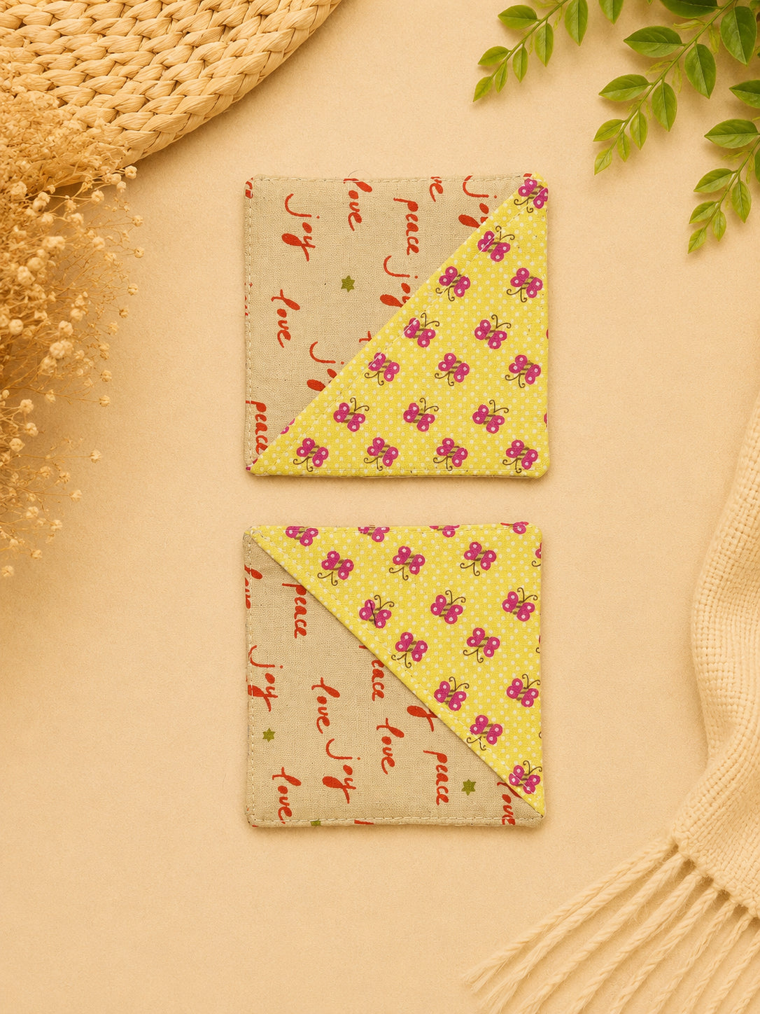 Handmade Fabric Bookmark