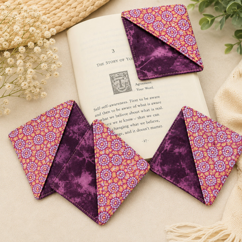 Handmade Fabric Bookmark